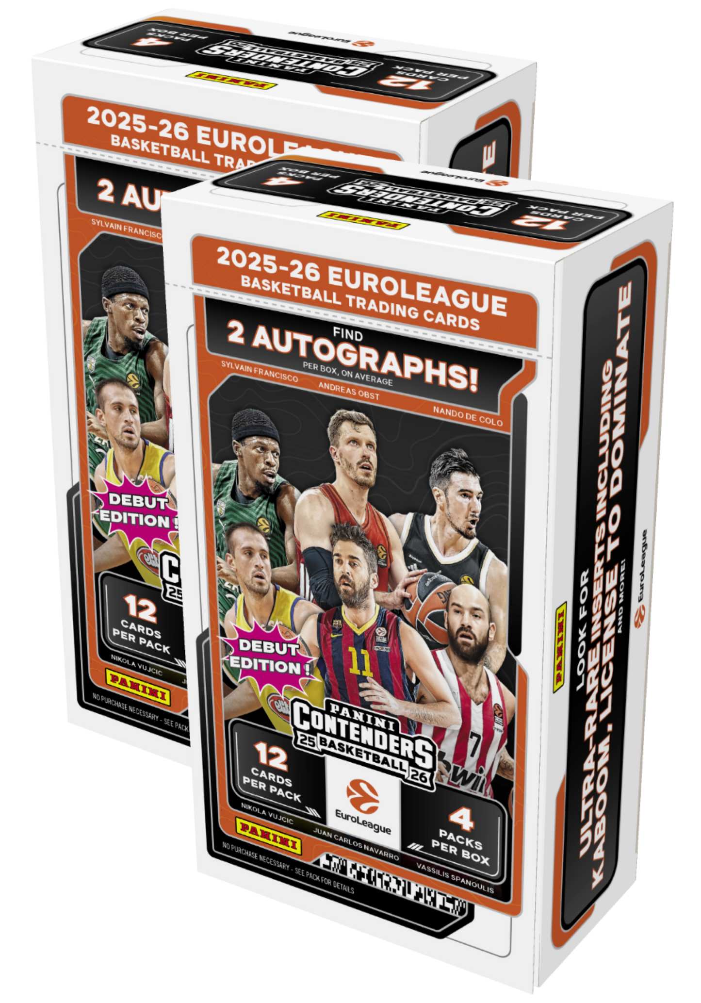 Panini Euroleague Contenders 25/26 Hobby  - Random Team Breaks (2)